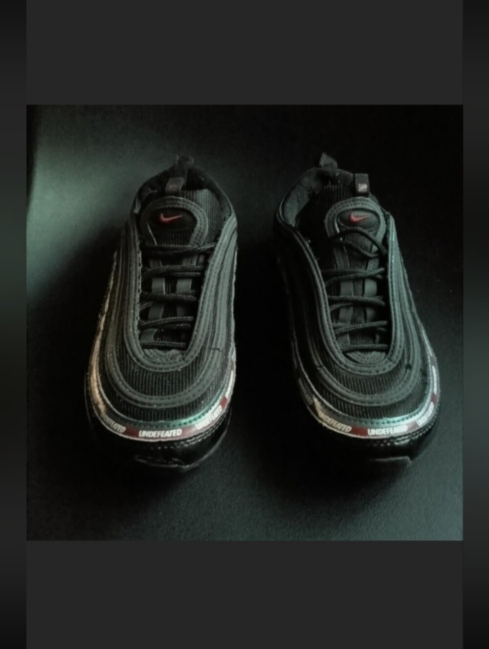 Black Designer Nike Trainer Sneakers